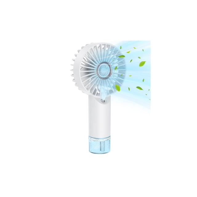 Ventilador nebulizador portátil aupauter portátil recargable blanco
