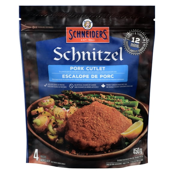 Schneiders Frozen Pork Schnitzel Cutlets, 450 g