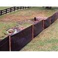 thumbnail image 2 of Tenax 31900500 Silt Fence, 2 by 100-Feet, 2' x 100', Black, 2 of 4