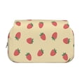 thumbnail image 2 of Disketp Strawberries Estuche de Lápices de Doble Capa con Tapa Abatible y Cremallera, Organizador Escolar para Adolescentes y Adultos, 2 of 7