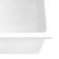 thumbnail image 5 of Ruvati 24-inch Fireclay Undermount / Drop-in Topmount Kitchen Sink Single Bowl, 5 of 6