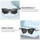 thumbnail image 3 of NUOLUX 1Ud Gafas De Sol Negras Con Protección Uv Ergonómico Unisex Para Conducir Y, 3 of 8