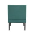 thumbnail image 3 of Noble House Contemporary Accent Chair,Clean Lines,Teal, 3 of 8