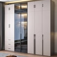 thumbnail image 3 of Luxury Wardrobes Storage Clothes Closet Bedroom Display Drawers Modular Wardrobes Organizer Meubles De Chambre Salon Furniture My Lux Decor Round, 3 of 17