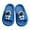 Blue, variant on PINQI Toddler Boys Pool Slides Sandals Baby Kids Foam Non Slip Water Slippers Summer Pool Beach Shower Water Shoes