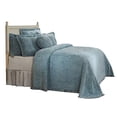 thumbnail image 3 of Better Trends BSWRDOBL Collection Anneau de Mariage Couvre-Lit Taille Complète-Double, Bleu, 3 of 4