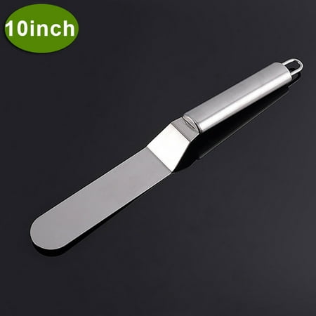 

Goulian Stainless Steel Butter Cake Cream Blade Spatula Bend Icing Frosting Spreader Fondant Pastry Tool New