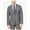 Grey - gray, variant on Ryan Seacrest Mens Ultimate Modern Fit Two Button Blazer Jacket, Grey, 42 Regular