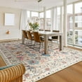thumbnail image 4 of Balacho Floral Pattern Oriental Boho Faux Wool Area Rug, 6' x 9', Beige, 4 of 8