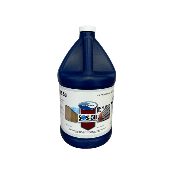 Eaco Chem  - SOS-50 - Masonry Detergent to Remove Mortar Smears on Brick, Block, Cast Stone   More!