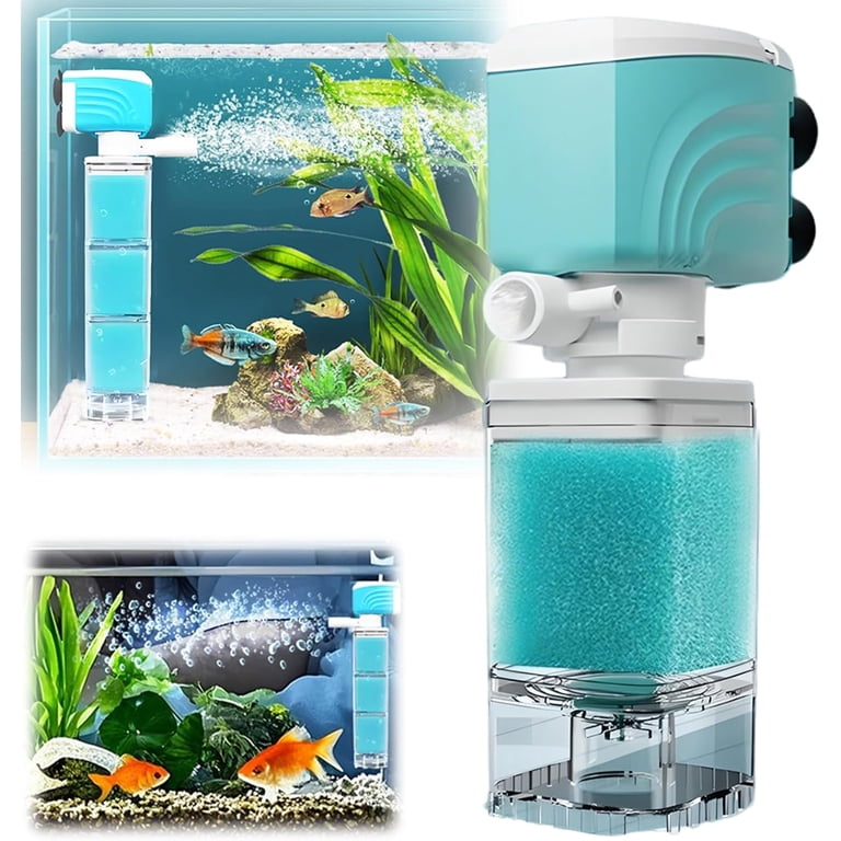 Green Water Cleaner Aquarium Filter For 40-150 Gallon Tank, U-V Fish ...