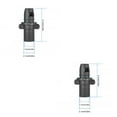 thumbnail image 2 of ZLight Air Valve Adapter Spiral Tighter Seal Valves Adapters Connector Accessory Boats Kayaks Canoes Inflatable Surfboard Black 2Set, 2 of 6