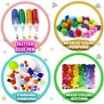 thumbnail image 3 of Arts and Crafts Supplies for Kids - Craft Art Supply Kit for Toddlers Age 4 5 6 7 8 9 - All In One D.I.Y. Crafting School Kindergarten Homeschool Supplies Arts Set, 3 of 6