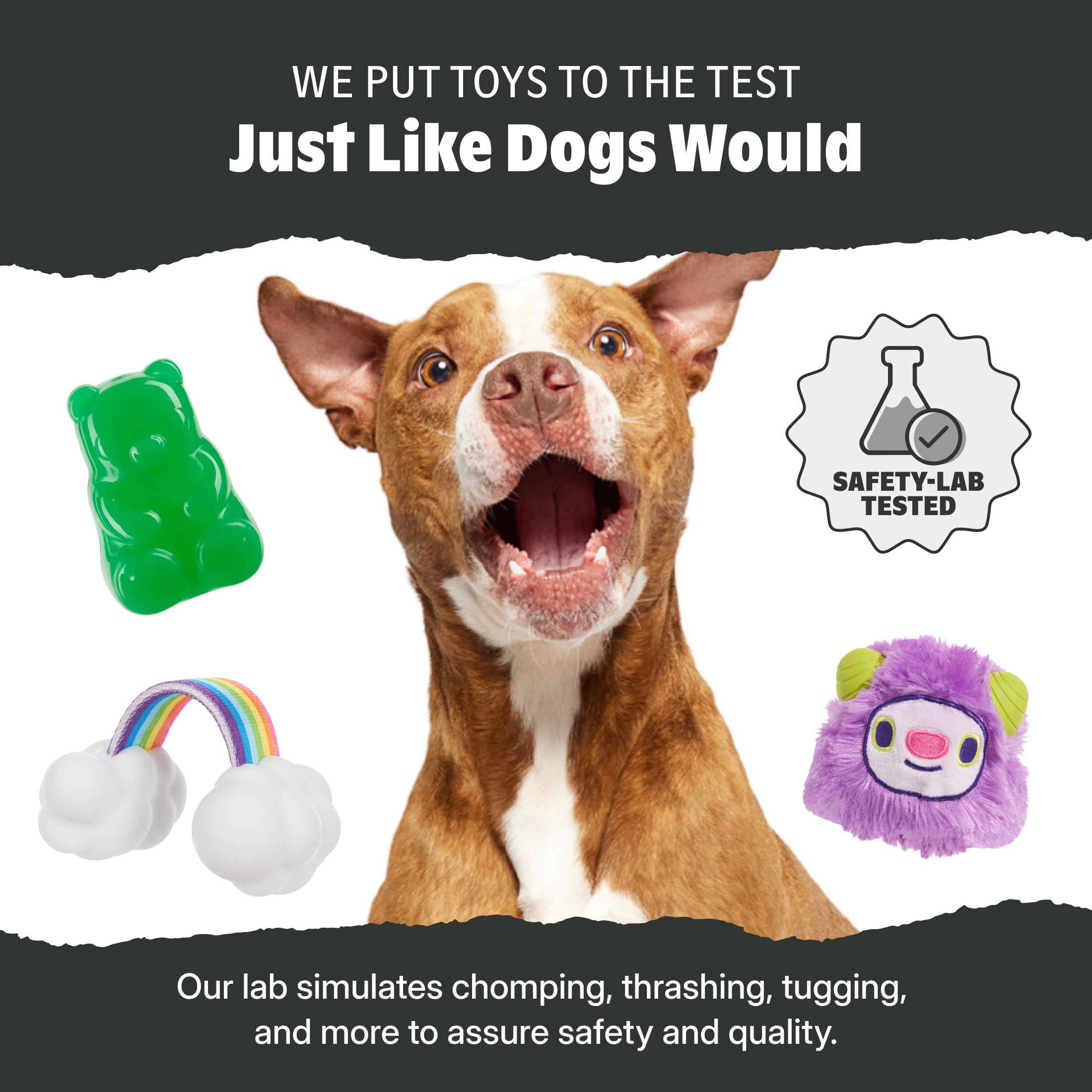 I-Squeak Cone Interactive Dog Toy for Durable Fun