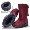 thumbnail image 7 of Womens Snow Boots Water-resistant Insulated Faux Fur Liner Winter Hiking Boots (Available in all US sizes), 7 of 7