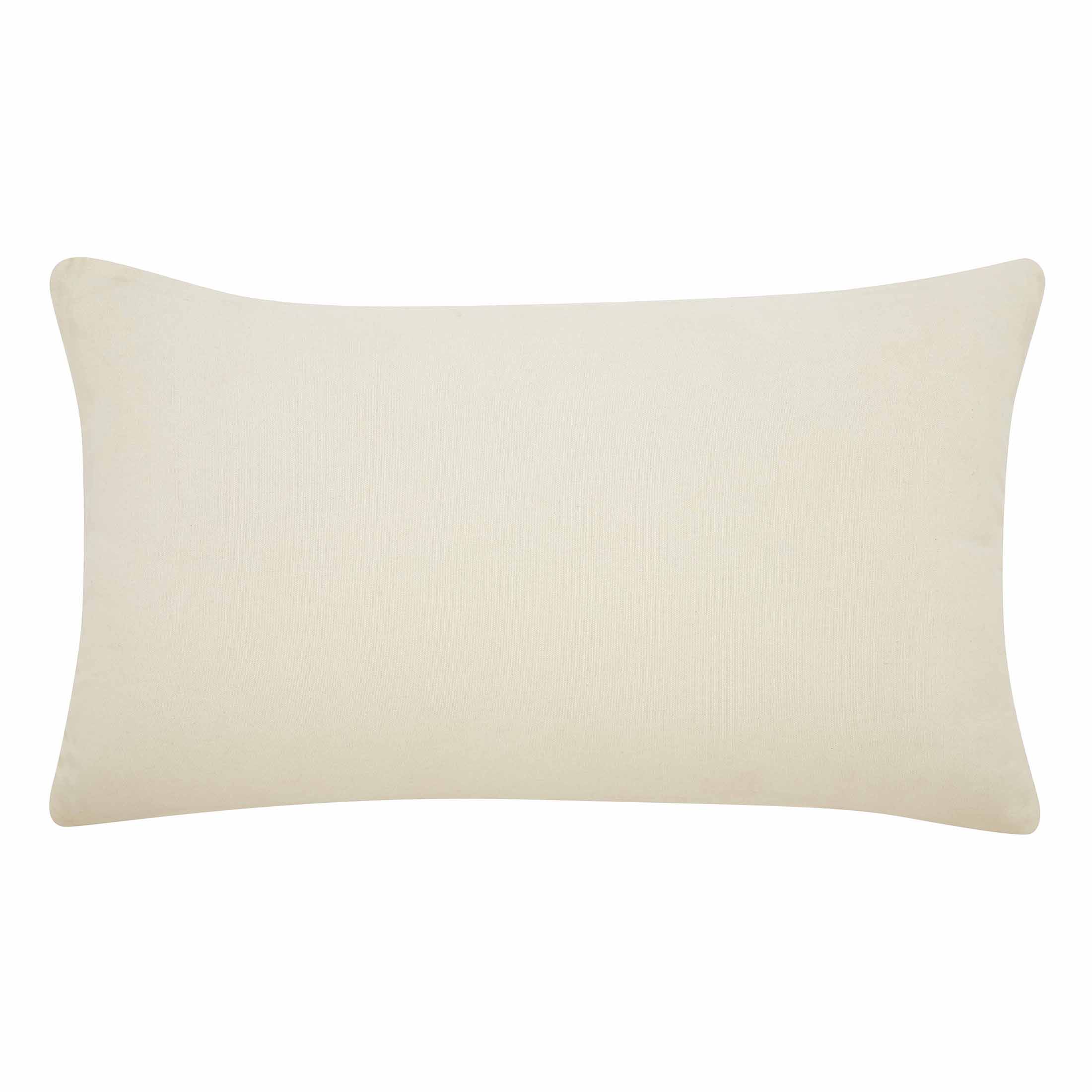 Better Homes & Gardens Beige Chunky Woven Plaid Pillow, 14x24 photo 3