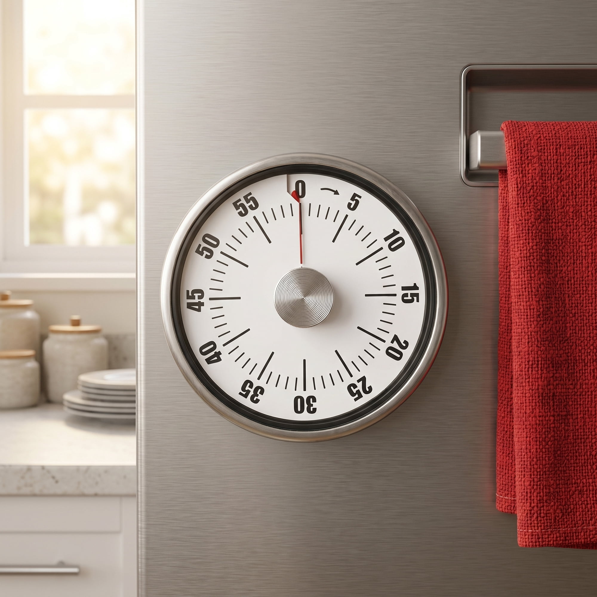 Unique Bargains Loud Alarm Magnetic Backing Timer for Cooking and Exercise White-B