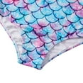 thumbnail image 5 of Girls Long Sleeve One Piece Swimsuit Zipper UPF 50+ Rashguard Swimwear 1-7 Years, 5 of 6