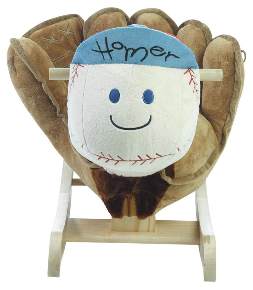 Rockabye 85021 Homer Baseball Rocking Toy Com