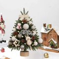 thumbnail image 1 of New 2025 christmas tree White Christmas Decorations Mini Christmas Tree Christmas Decorations Desktop Christmas Tree, 1 of 5