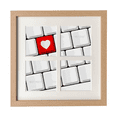 thumbnail image 1 of Insertar teclado de amor Pantalla de escritorio de pared de marco 4 aperturas, 1 of 4