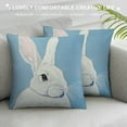 thumbnail image 3 of Nawypu Easter Decorative Throw Pillow Covers,Spring Rabbit Bunny Cushion Cover, 3 of 5