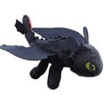 thumbnail image 3 of 2 Pcs / Set How To Train Your Dragon 3 Toothless Light & Night Fury Soft Toy Features Plush For Children 9.8', 3 of 5