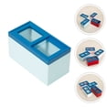 thumbnail image 3 of Shisuyan Toy Refrigerator Mini Horizontal Freezer Model Synthetic 1Pack 4.6X2.5X2.4In, 3 of 8