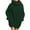 FY1-Green, variant on Meichang Women's Loose Turtleneck Oversize Long Pullover Sweater Dress Fall Slouchy Long Sleeve Knit Pullover Sweater