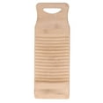 thumbnail image 1 of Board Bamboo Washboard Practical Hand Wash Laundry Cleaning Board for Home School 40cm / 15.7in Length, 1 of 7