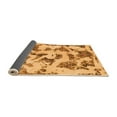 thumbnail image 2 of Ahgly Company Indoor Rectangle Abstract Orange Modern Area Rugs, 3' x 5', 2 of 4