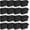 Black, variant on 16 Pcs Travel Toiletry Bag for Women Men Large Water Resistant Shaving Bag Hanging Cosmetic Bag with Handle and Divider Storage Travel Pouch Case for Cosmetics Toiletries Accessories, 4 Colors