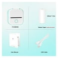 thumbnail image 7 of Sticker Printer- T02 Print Pods Mini Sticker Printer Maker, Inkless Machine Portable, Bluetooth Thermal Pocket Photo Maker for Study Notes, Daily, Photos, DIY, 7 of 7