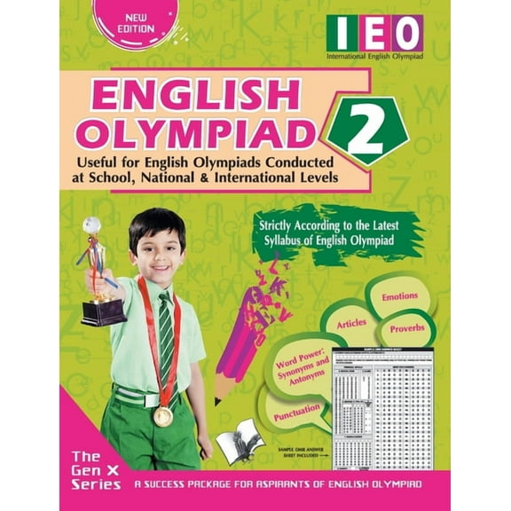 International English Olympiad - Class 2 (With OMR Sheets), (Paperback)