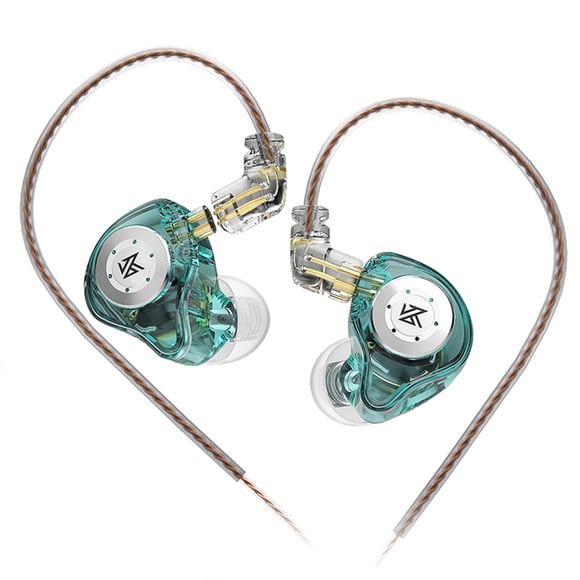 Monitores intrauditivos keephifi KZ EDX Pro HiFi Stereo Sound Cyan