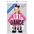 thumbnail image 3 of JoJo Siwa - Eat Dance Sleep Wall Poster with Wooden Magnetic Frame, 22.375" x 34", 3 of 5