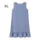 thumbnail image 1 of Qarigey Vestido de mujer Punto Ropa sin mangas Ropa suelta Vestido de tanque con volantes sueltos Vestidos Azul claro SG, 1 of 2