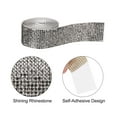 thumbnail image 3 of Uxcell 6 Rollos de Cinta de Rhinestone Autoadhesiva para Manualidades de DIY, Gris Mineral, 3 of 5
