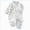 Blue, variant on 0-3 Months Newborn Unisex Footless Baby Sleepers Romper Long Sleeve One-Piece Romper Newborn Pajamas