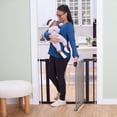 thumbnail image 4 of Safety 1st Wood-and-Metal Flat Slat Gate, Grey, 4 of 13