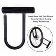 thumbnail image 3 of Bike U-Lock Heavy Duty Bicycle Locks Anti Theft Bicycle Secure Locks with Keys and Mounting Bracket for Electric Scooter Mountain Bikes Road Bicycles Doors, 3 of 10