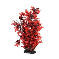 Silk Aquarium Plants Artificial Seaweed Model Tall Aquarium Plants Plant Aquarium Decorations Red Leaves Aquarium Decor