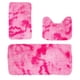 thumbnail image 2 of Juego de alfombras de baño de color mezclado oscuro, 3 unidades, alfombras para el baño de invierno, antideslizantes, suaves, absorbentes de agua, gruesas, lavables y fáciles de secar, 2 of 7