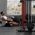 thumbnail image 2 of Allivate Smith Machine,2000lb All-in-One Squat Rack with Smith Bar and Attachments, Multi-Function Power Cage with Dual Pulley Cable Crossover System,Workout Machine for Home Gym, 2 of 10