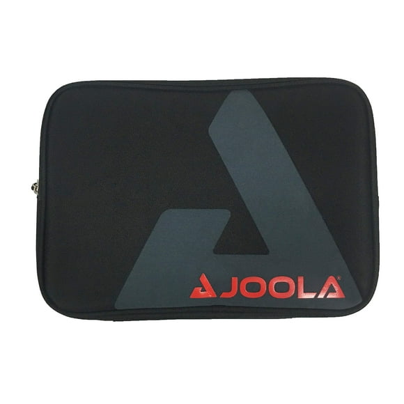 JOOLA Vision Safe Ping Pong Paddle Case w/Storage Compartment for 2 Paddles - Table Tennis Case Racket Cover Helps Protect The Table Tennis Rubber and Racket - Table Tennis Organizer, Black, 80155