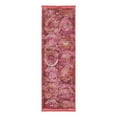 thumbnail image 3 of Unique Loom Baracoa Collection Area Rug - Coppelia (2' 2" x 6' Runner Pink/Ivory), 3 of 7