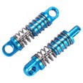 thumbnail image 2 of 4 Piezas 1/28 Amortiguadores de Aluminio RC para RC Coche K969 K989 K999 P929 4WD Piezas de Actualización de Coche de Deriva de Curso Corto-Azul, 2 of 8