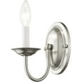 thumbnail image 4 of 4.25 inch 1 Light Brushed Nickel Wall Sconce with Steel base material, 4 of 8
