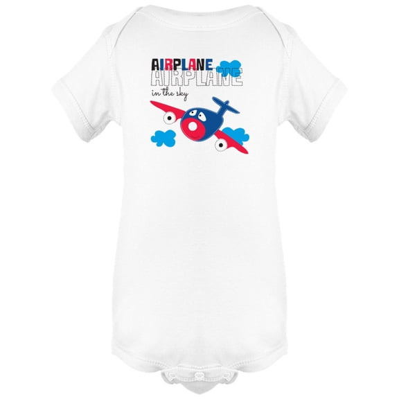 Airplane In The Sky Bodysuit Infant -Image by Shutterstock,  Newborn