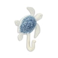 thumbnail image 5 of Cheungs 6122BL Solva Turtle Cast Iron Wall Hook - Blue & White, 5 of 7